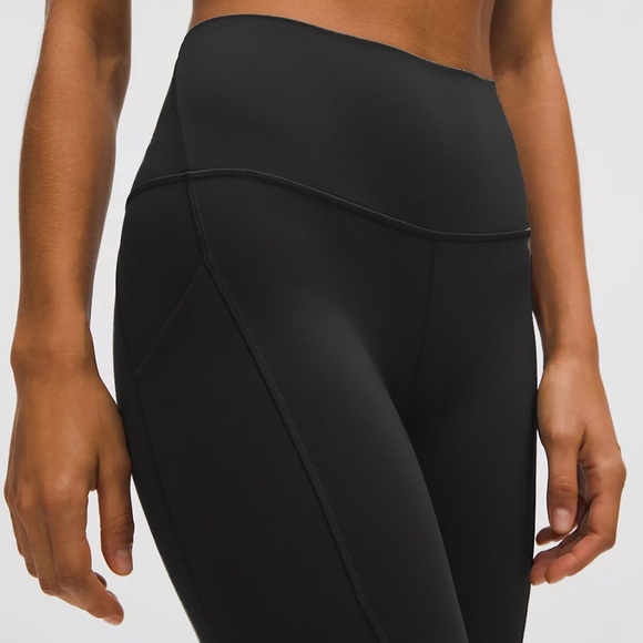 lululemon Align™ High-Rise Pant with Pockets 25" in Black Sz 2 - Picture 1 of 7
